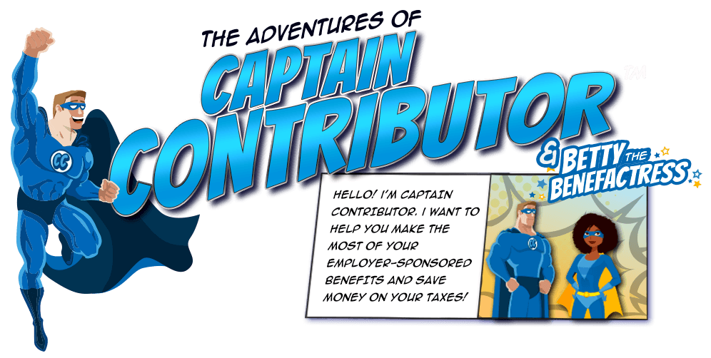 Captain Contributor and Betty the Benefactress