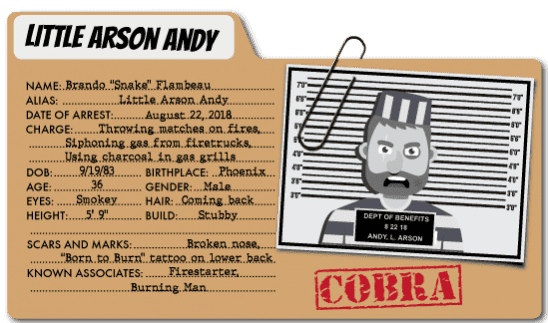 Captain Contributor vs. Arson Andy