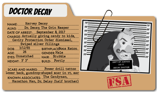 Doctor Decay - Healthcare Expenses Villain